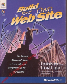 Build Your Own Web Site / Louis Kahn, Laura Logan, 1996 ang. vč. CD